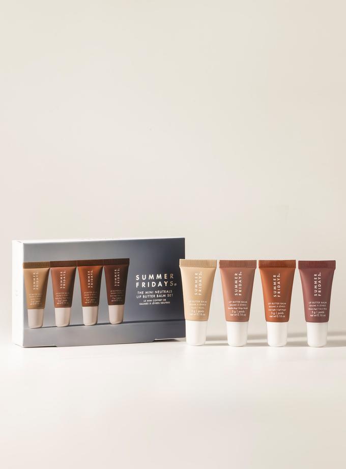 Mini Neutrals Lip Butter Set Best Seller